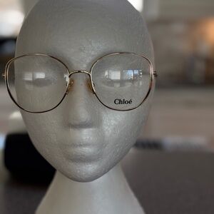 Chloé Silver Havana Round Glasses CH0039O